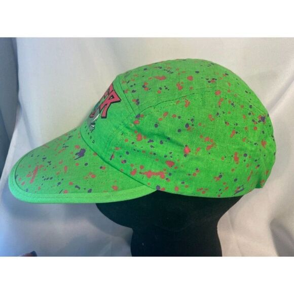 VTG 90s Walt Disney World Pleasure Island XZFR Rock Roll Beach Club Hat O/S - Picture 2 of 6